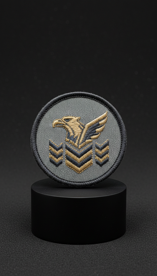 Embroidered Military Insignia Patch