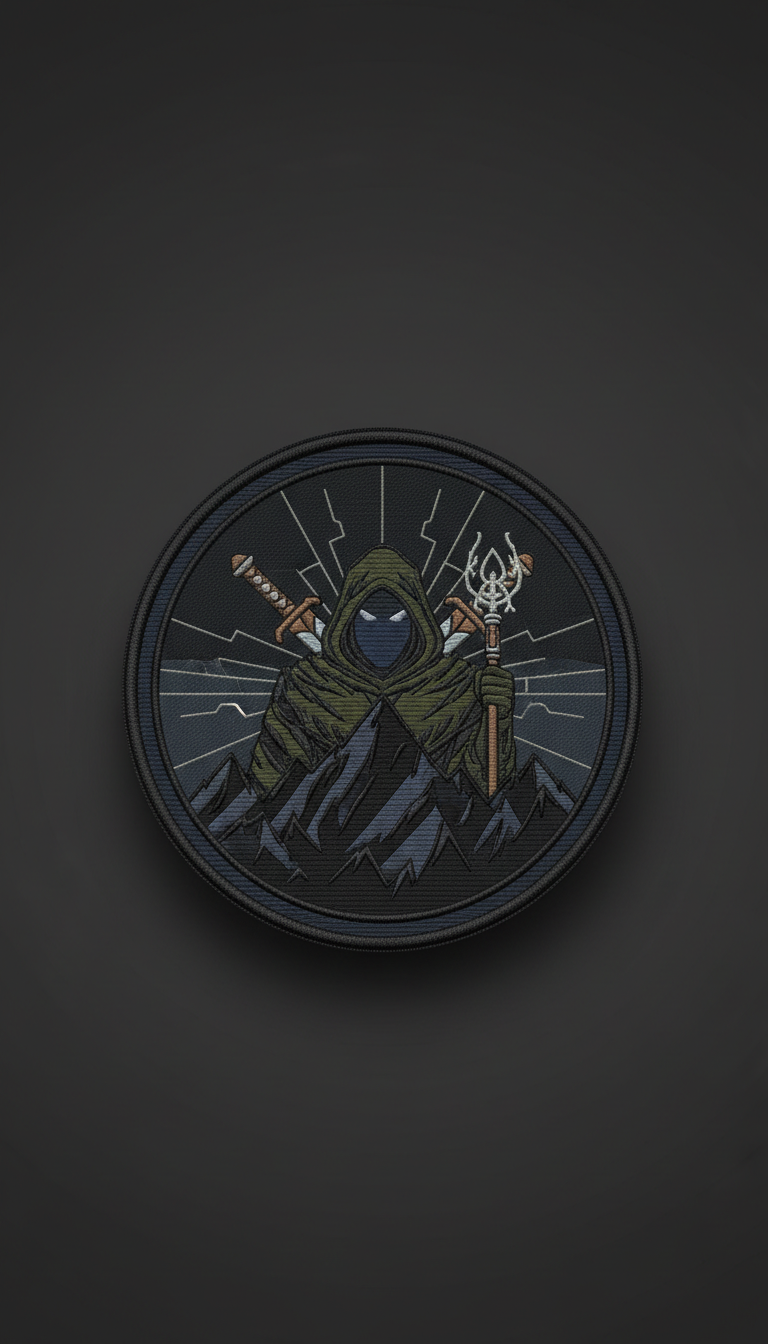 Unit Insignia Morale Patch – Hook Backing