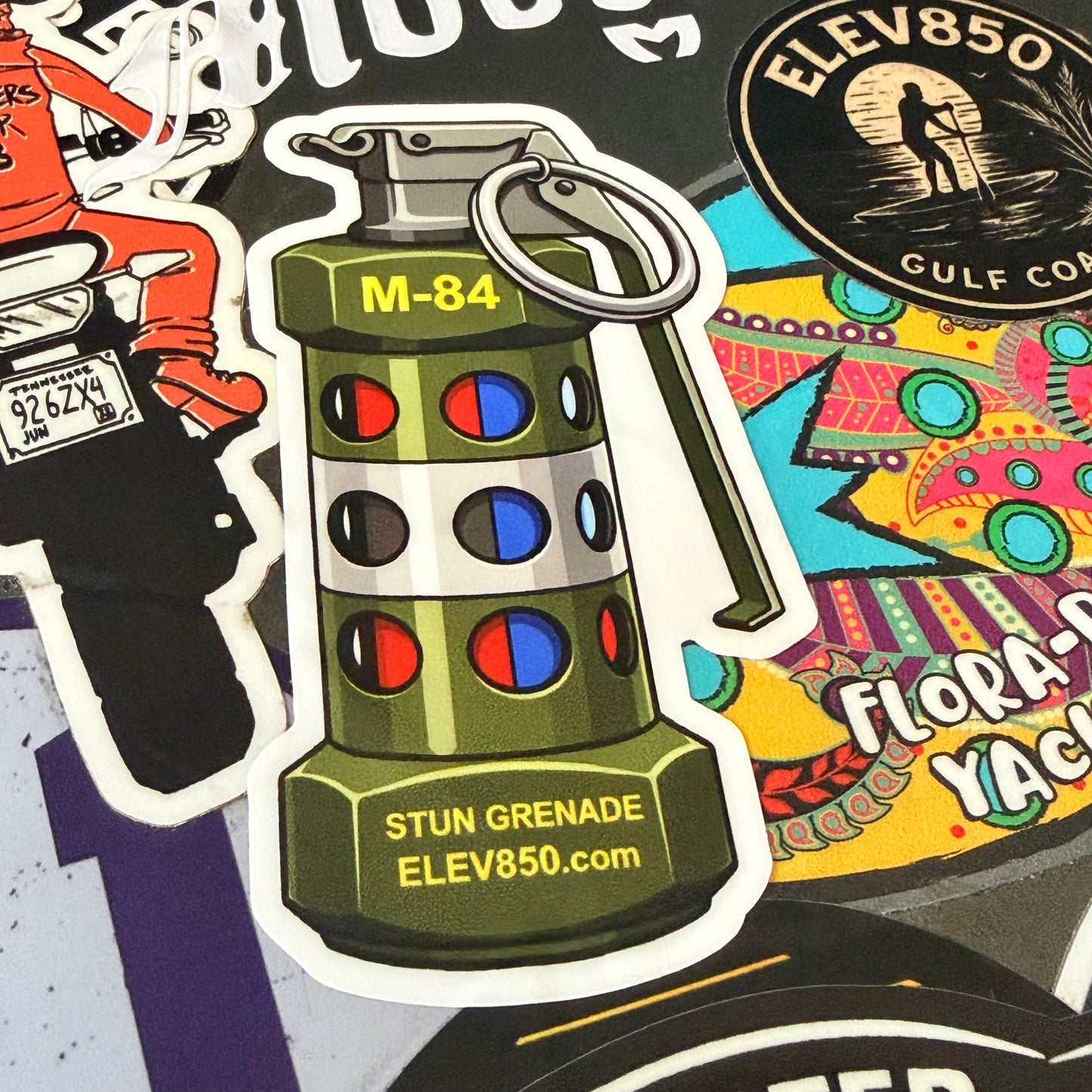 Stun Grenade sticker