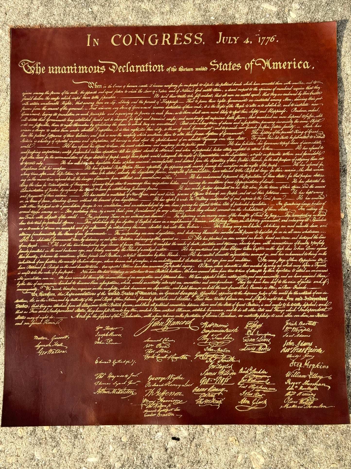 Declaration of Independence