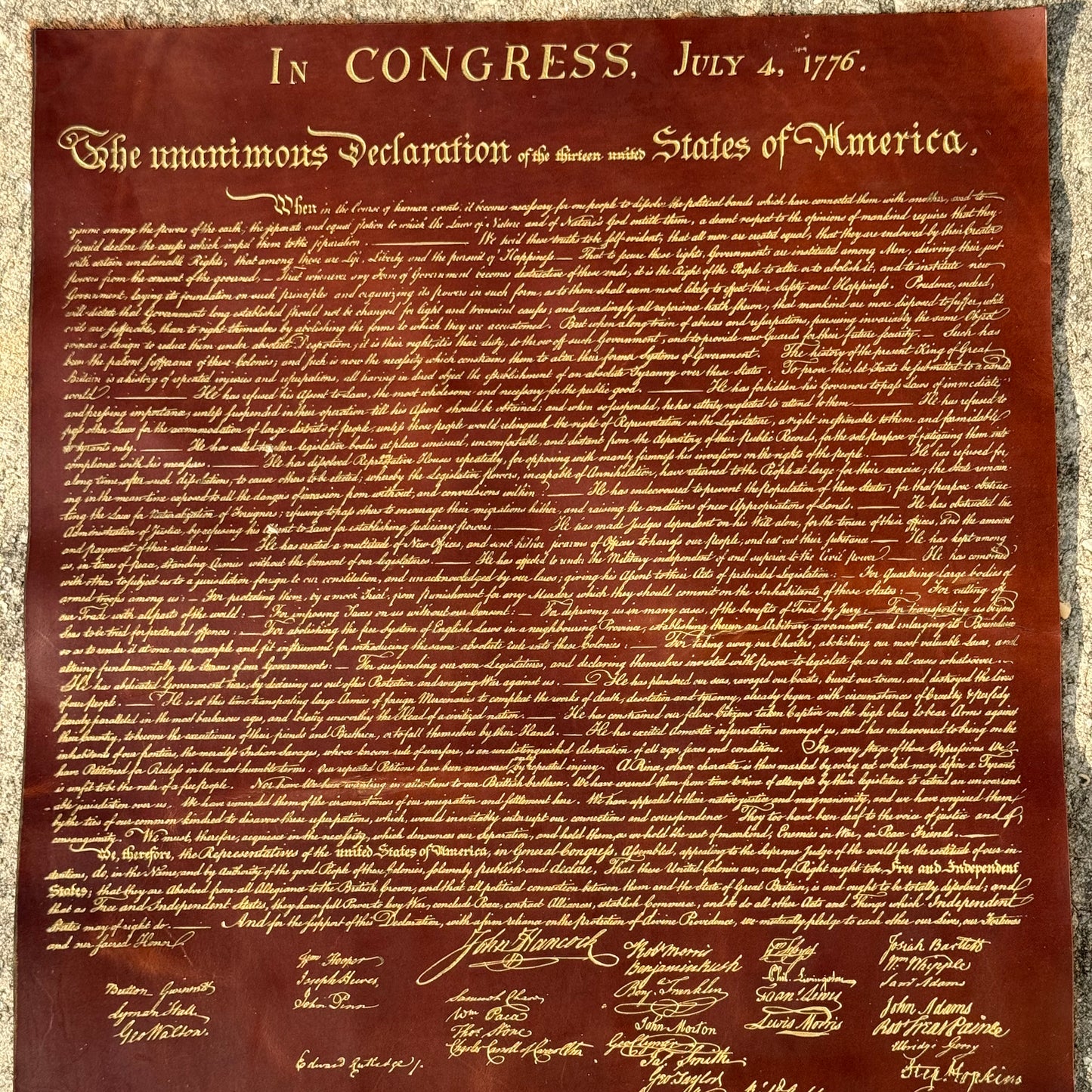 Declaration of Independence