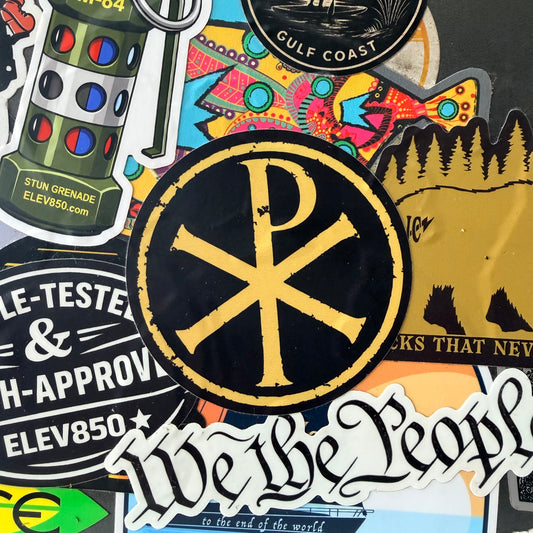 Chi Rho Sticker