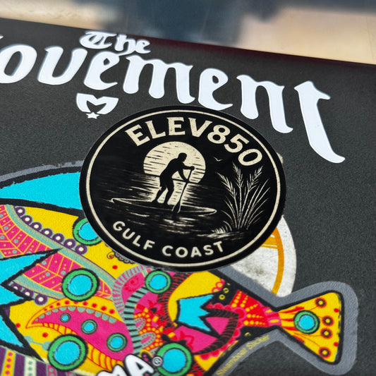Elev850 Gulf Coast Sticker