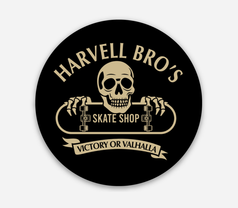 Harvell Bro's Sticker